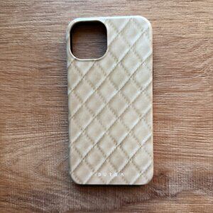 Simply Cream - Quilted iPhone 13 Case